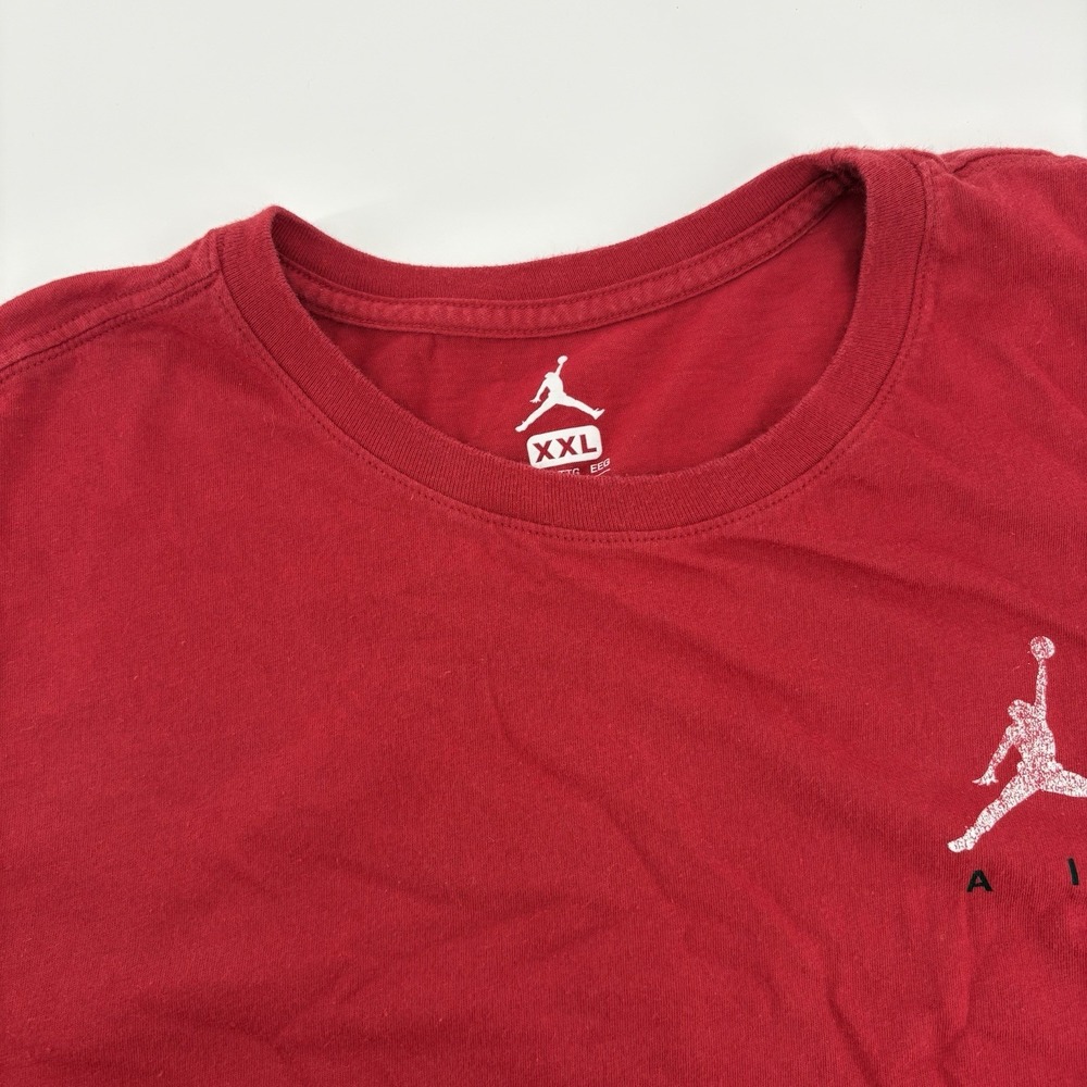 Air Jordan T-Shirt‎ Men's 3XL Red